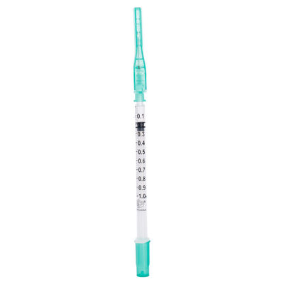 Jednorazowa sterylna medyczna strzykawka do pobierania krwi tętniczej 1 ml/3 ml 21G 22G
