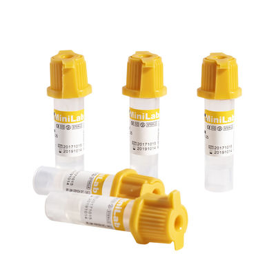 K2EDTA Medical Micro Probówka do pobierania krwi 8x45mm 0,25 0,5ml
