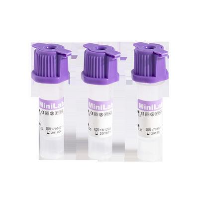 K2EDTA Medical Micro Probówka do pobierania krwi 8x45mm 0,25 0,5ml