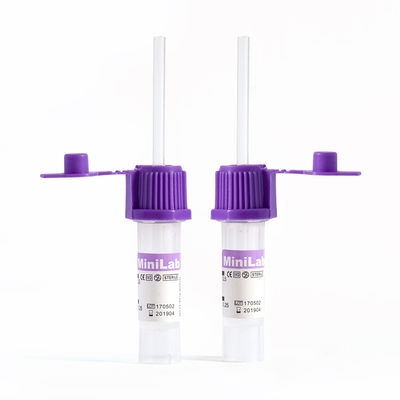 K2EDTA Medical Micro Probówka do pobierania krwi 8x45mm 0,25 0,5ml