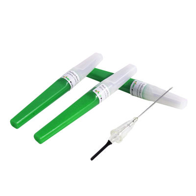 11/4 &quot;Igły do ​​pobierania krwi Flashback Vacuum Green Color 21G 0,8x31mm