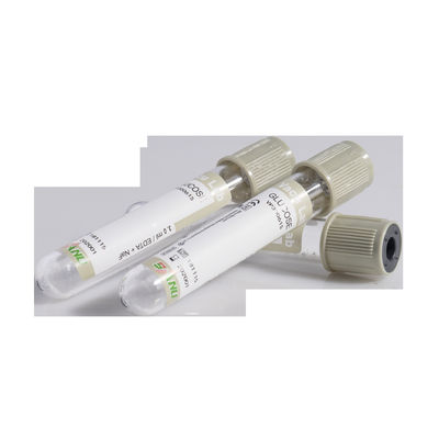 Probówki do próżniowego pobierania krwi z fluorkiem sodu Glukoza 3 ml PET Szary top