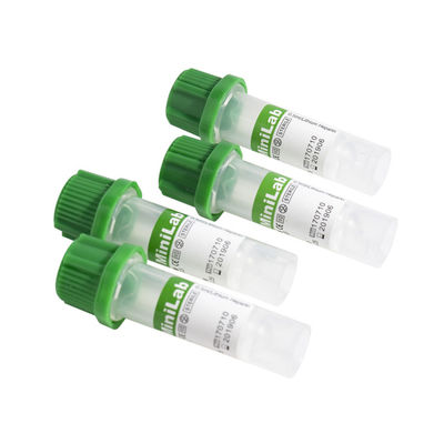 Sterylne plastikowe rurki kapilarne o pojemności 0,5 ml do jednorazowego użytku