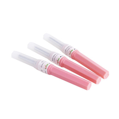 Różowe igły do ​​pobierania krwi 18G 11/2 '' 1,2x38mm niepirogenne