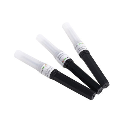 Wielokrotne igły do ​​pobierania krwi 22G Blcak Color Jednorazowe