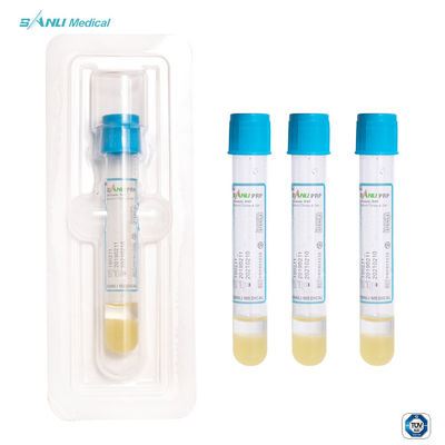 10 ml probówki PRP z cytrynianem sodu z żelem do regeneracji skóry