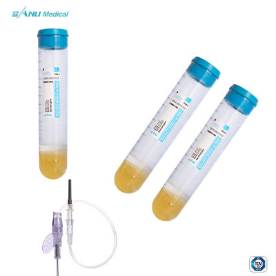 Zestaw probówek PET 40 ml PRP Rurka PRP z cytrynianem sodu z żelem rozdzielającym
