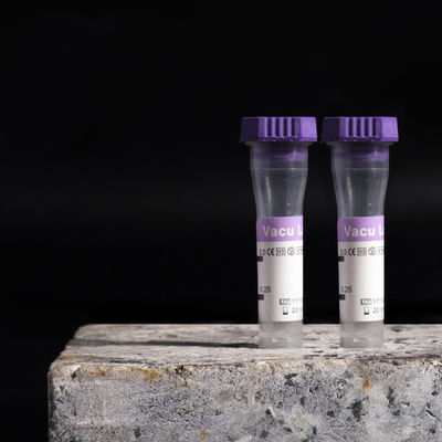 K3 EDTA Micro EDTA Tubes 0.2 ml fioletowa rurka kapilarna