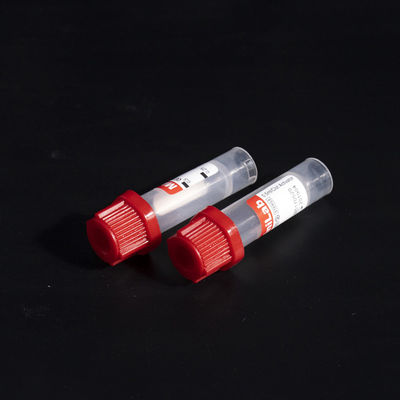 Red Top probówki do pobierania krwi włośniczkowej 0,5 ml 100 szt. Opakowanie na tacce