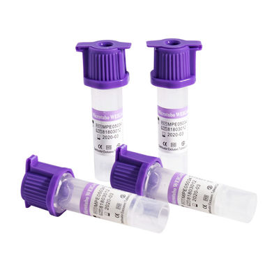 Rurki kapilarne powlekane EDTA do pobierania krwi Purple Top Dodatek K2 EDTA
