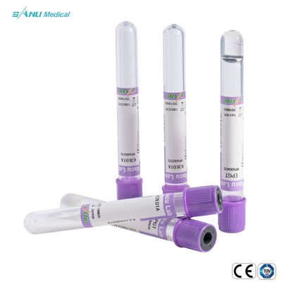 Probówka próżniowa do pobierania krwi EDTA 8 ml 10 ml materiału PET