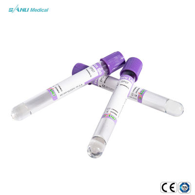 ISO9001 EDTA Tube Vacuum 2ml 3ml Materiał PET do badań lekarskich