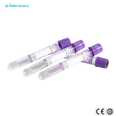 ISO9001 EDTA Tube Vacuum 2ml 3ml Materiał PET do badań lekarskich