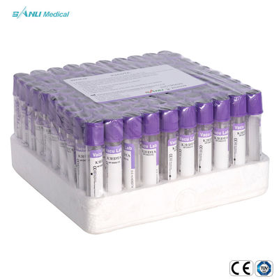 Jednorazowa rura próżniowa PET K2 / K3 EDTA z certyfikatem CE 3-9 ml