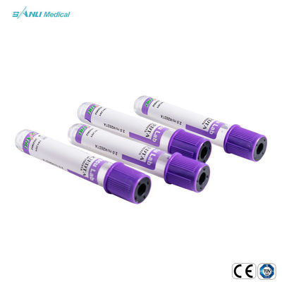 Jednorazowa rura próżniowa PET K2 / K3 EDTA z certyfikatem CE 3-9 ml